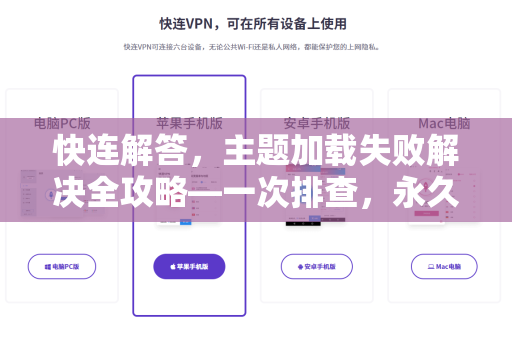 快连解答，主题加载失败解决全攻略—一次排查，永久无忧