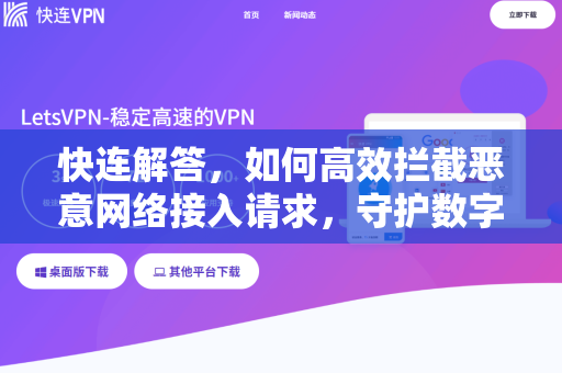 快连解答，如何高效拦截恶意网络接入请求，守护数字安全防线