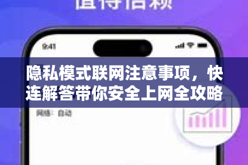 隐私模式联网注意事项，快连解答带你安全上网全攻略
