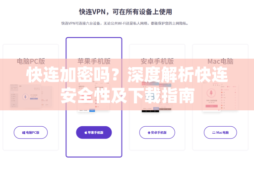 快连加密吗？深度解析快连安全性及下载指南
